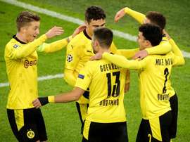 Burki sella el billete del Borussia a octavos. EFE/Friedemann Vogel
