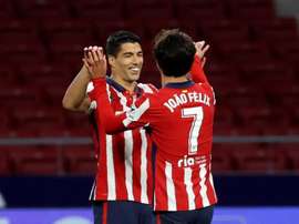Simeone recupera la efectividad con Luis Suárez. EFE/Archivo
