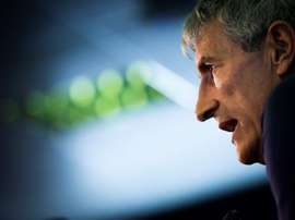 Setien spoke about Sarabia and Barcelona. EFE