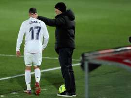 Zinedine Zidane tem Lucas Vázquez como uma das principais peças do elenco. EFE / Emilio Naranjo.