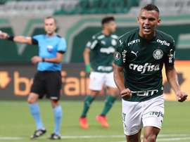 Gabriel Verón, um dos grandes destaques do Palmeiras. EFE/Sebastiao Moreira/Arquivo