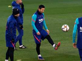 Messi is prepared for the final. EFE