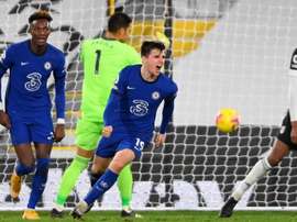 Mason Mount fez o gol da vitória do Chelsea. EFE/EPA/Mike Hewitt