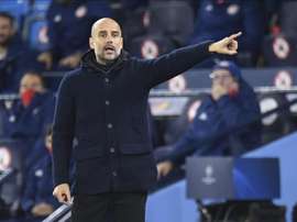 A Guardiola le encantaría ganar una Champions este año. EFE
