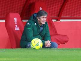 Betis coach Manuel Pellegrini spoke about the game. EFE