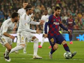 Messi y Ramos, presentes. EFE