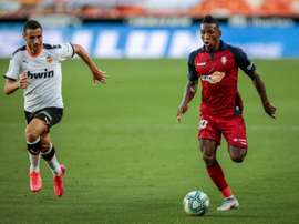 El Valencia recibe en Mestalla a Osasuna en la 19ª jornada de Liga. EFE