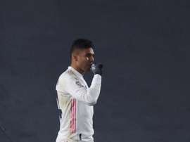Casemiro falou sobre sua atuação contra o Alavés. EFE/JuanJo Martín