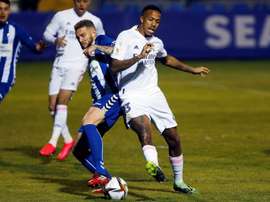 Alcayano pulled off the shock of the year against Real Madrid. EFE