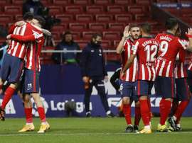 Atletico Madrid are on course for 100 points in La Liga. EFE