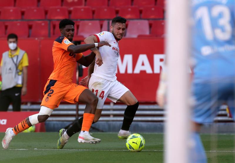 Victoria por la mínima del Sevilla ante el Valencia