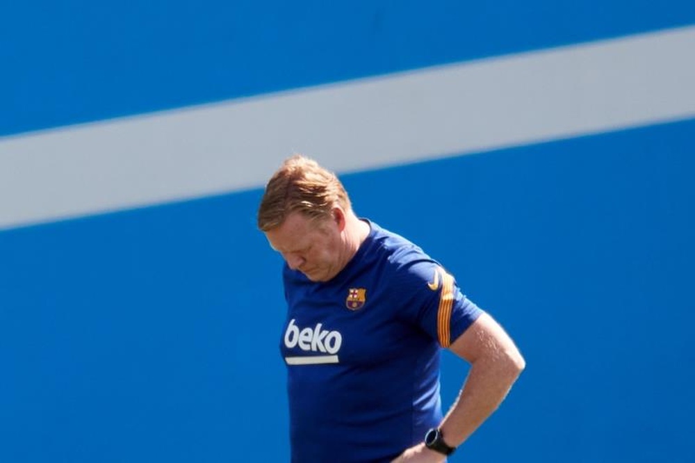 El Barça se entrenó este jueves y en la sesión estuvo presente Demir. EFE