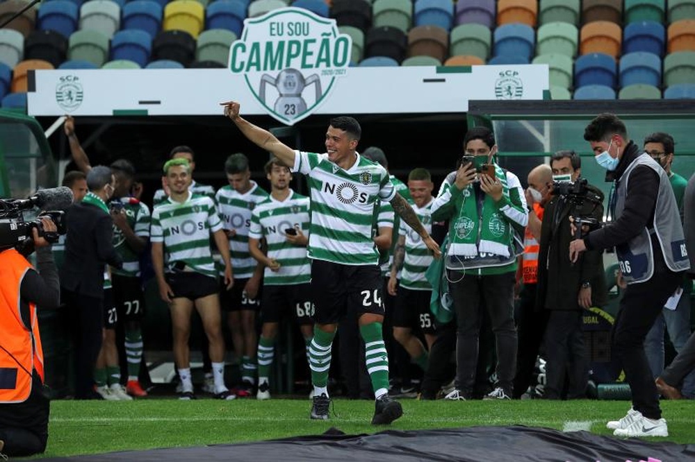 Pedro Porro, apunto de volver al Sporting de Portugal. EFE