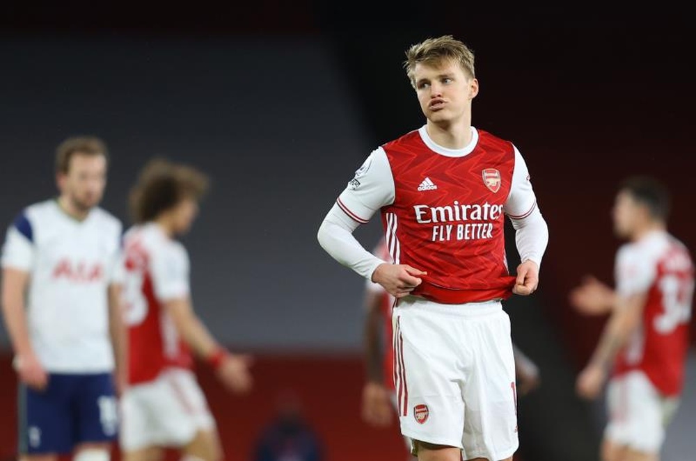 Martin Odegaard ha salutato il Real Madrid. EFE