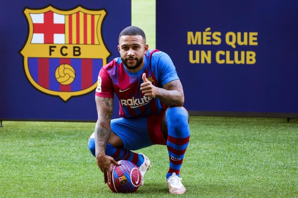 Le Barça s'impose pour la première de Depay. EFE
