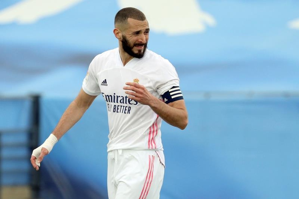 Benzema, positive for COVID-19. EFE