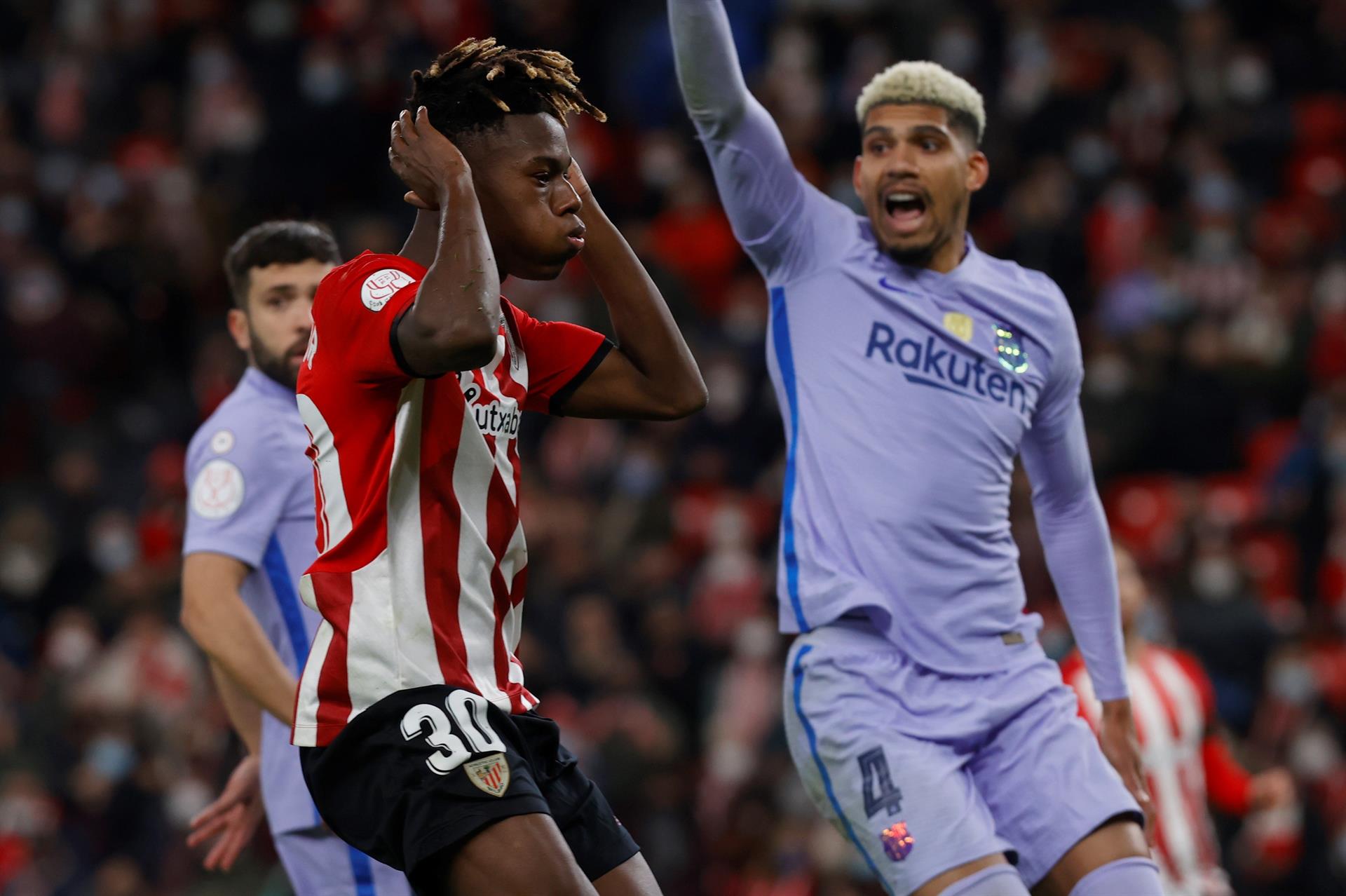 Quando Nico Williams enfrentará o Barcelona?