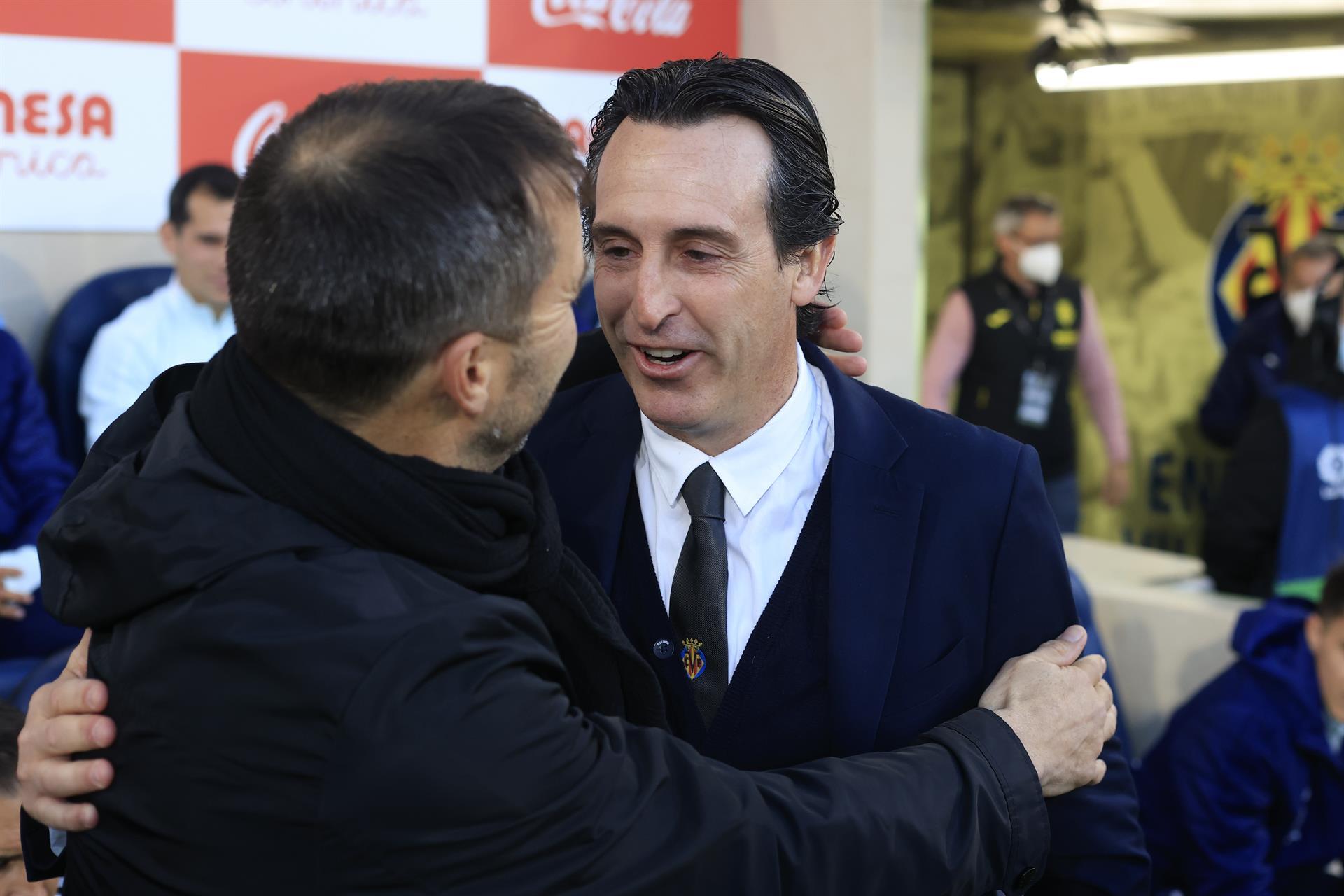 Emery valoró la trabajada victoria y Coudet acabó con mal sabor de boca