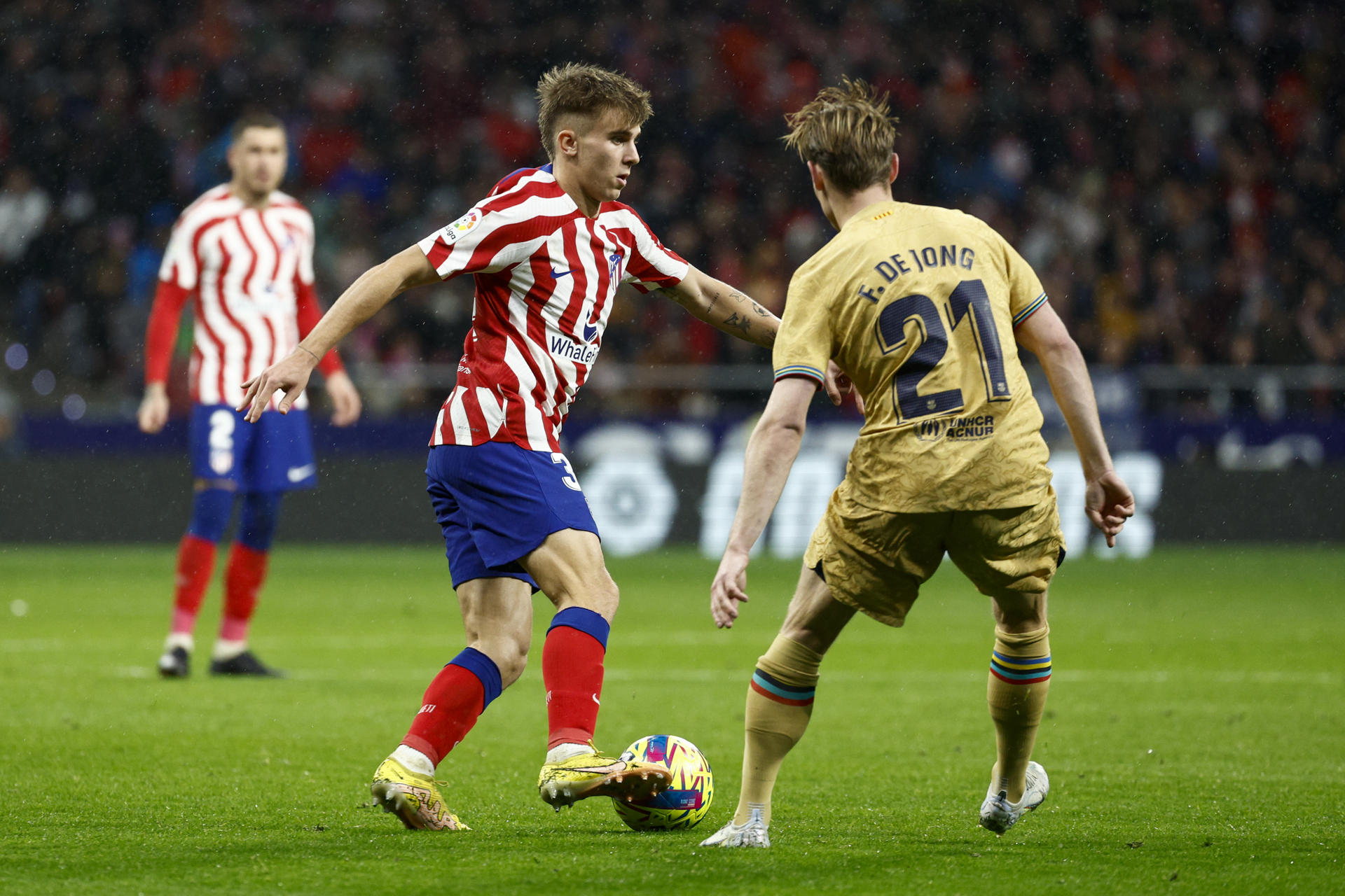 Simeone pierde a Pablo Barrios por una lesión muscular