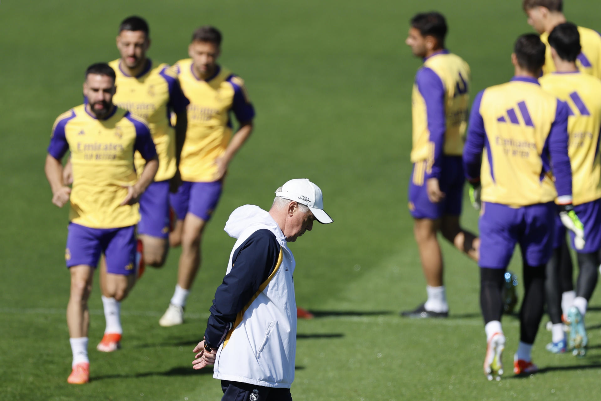 Madrid train for Betis clash but with London in mind