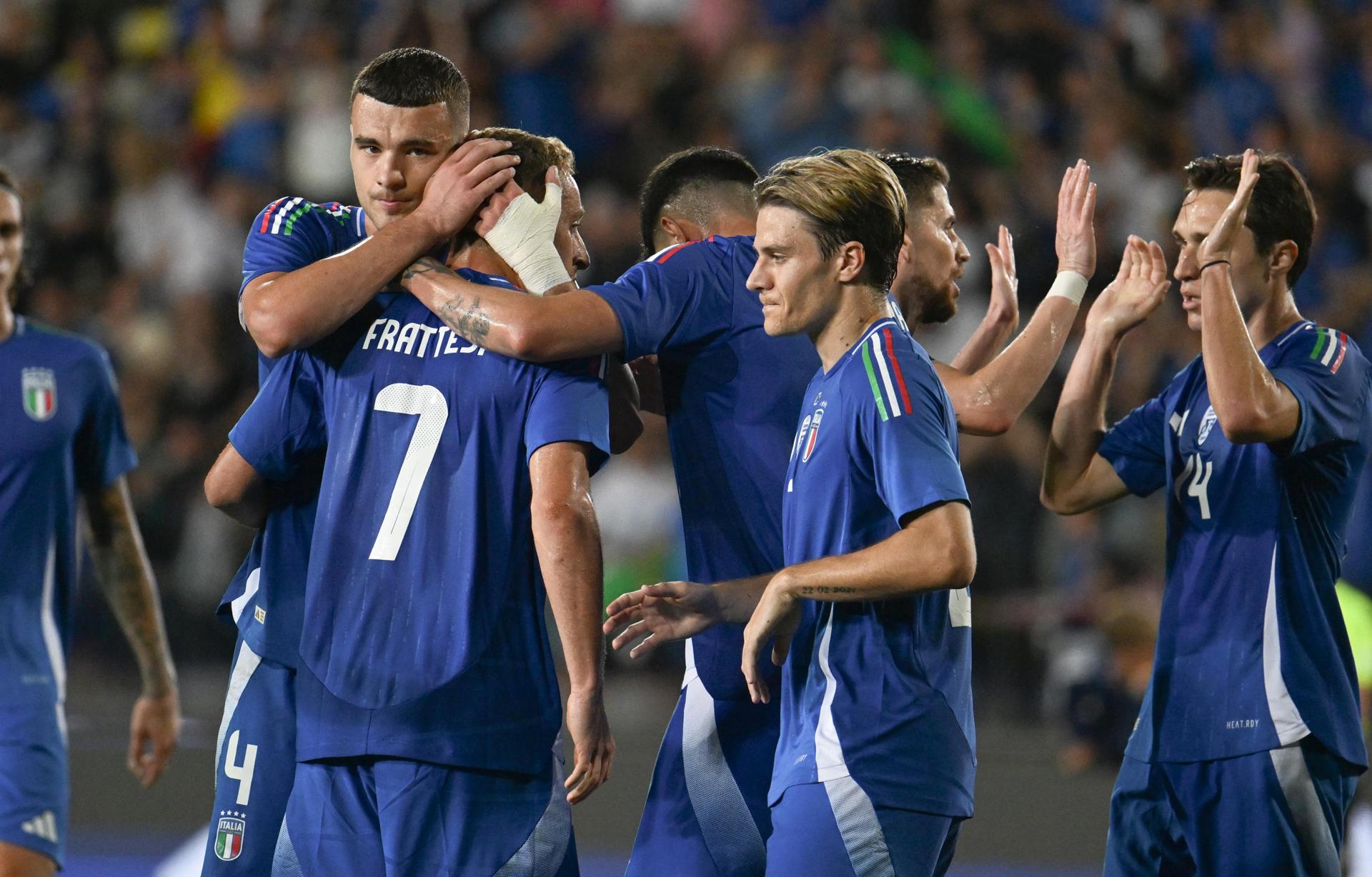 Azzurri in svantaggio per la 4ª volta in 4 partite