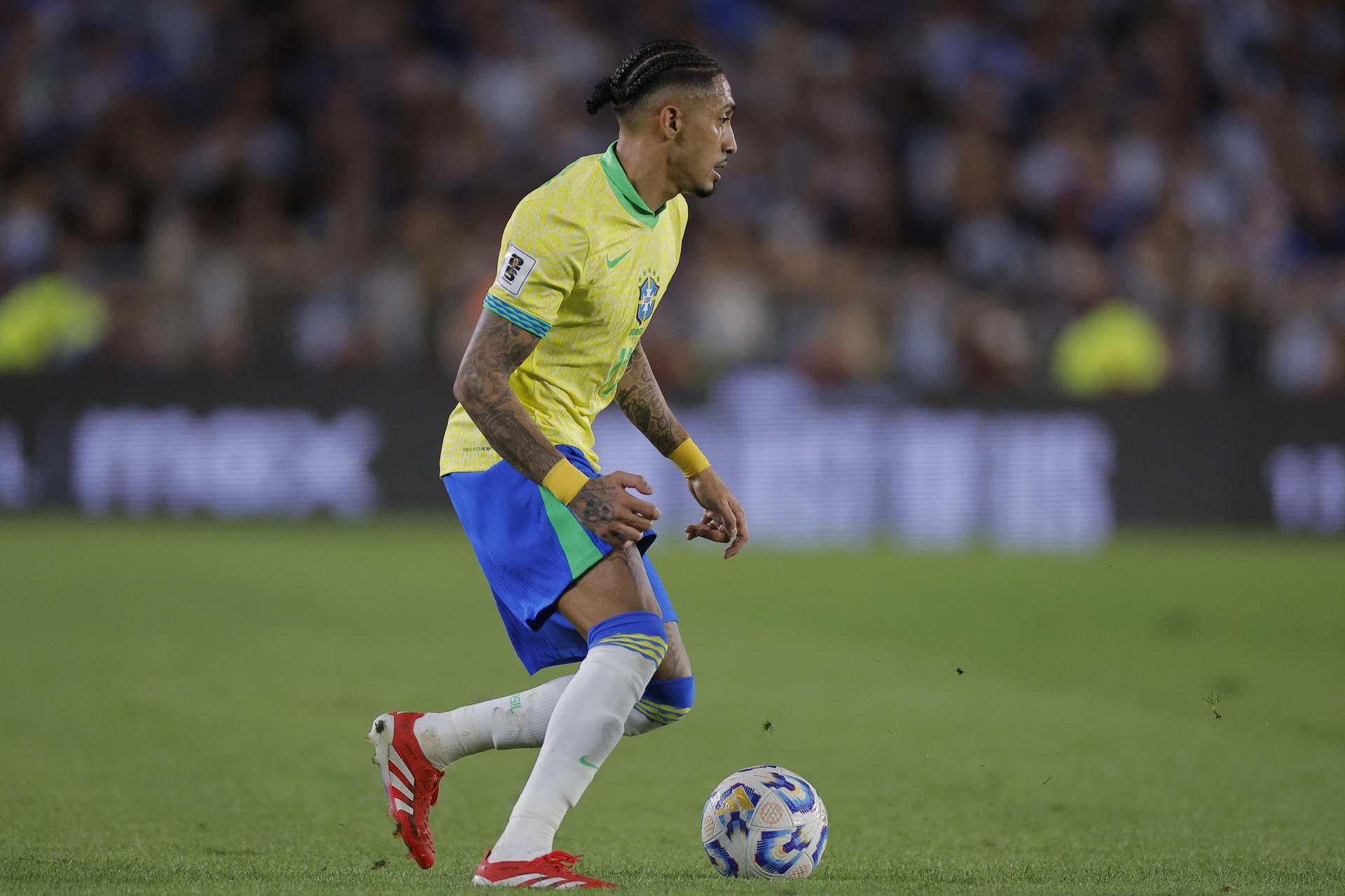 Raphinha diz que esteve perto de jogar pela seleção italiana