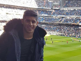 Alan Franco disfrutó de lo lindo en Maracaná. Instagram