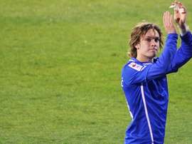 Alen Halilovic saluda a la afición en un partido del Dinamo de Zagreb. FCBarcelona