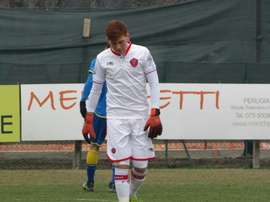 Alessandro Santopadre ha fichado por el Atalanta, pero seguirá jugando en el Perugia. PerugiaCalcio