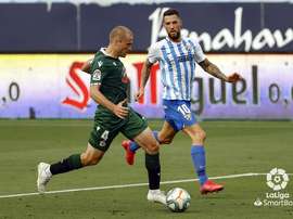 Tete espera seguir creciendo como malaguista. LaLiga