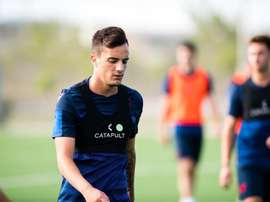 Álex Blesa sustituye a Yéremi Pino en el Mundial Sub 17. Twitter/AlexBlesa10