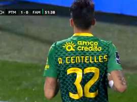 Valladolid garde un oeil sur la perle de Valence Centelles. Capture/SportTV1