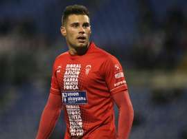 Álex Cortell, delantero del Alcoyano. AlexCortell