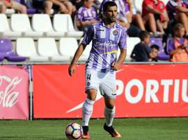 Álex López confía plenamente en el ascenso. RealValladolid