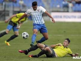Álex Robles ha sido convocado por la Sub 19. MálagaCF