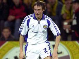 Alexandr Khatskhevich, en su etapa como jugador del Dinamo de Kiev.