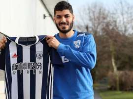 Gabr will play at The Hawthorns until the end of the season. WestBrom