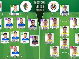 Les compos officielles du match de Coupe du Roi entre Ponferradina et Villarreal. BeSoccer