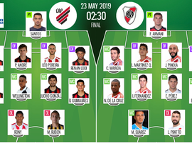 Sin sorpresas en Paranaense; Matías Suárez, titular en River. BeSoccer