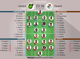 Alineaciones confirmadas. BeSoccer