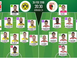 Os onzes destas equipes. BeSoccer