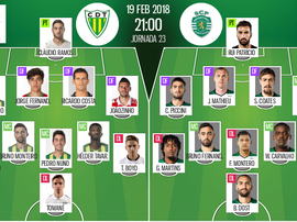 Os onze oficiais. BeSoccer