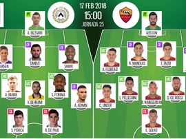 Os onzes destas duas equipes. BeSoccer