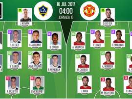 Onces oficiales. BeSoccer