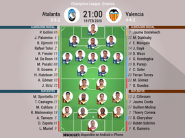 Onces oficiales. BeSoccer