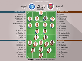 Onces oficiales en San Paolo. BeSoccer