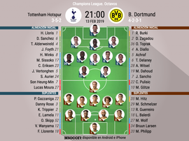 Onces oficiales. BeSoccer