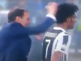 Allegri s'est emballé. Capture
