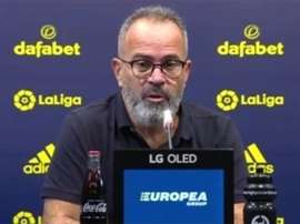 Cervera criticó el VAR tras la derrota. Captura/CadizCF