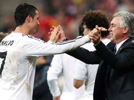 Carlo Ancelotti comandou o Real entre 2013 e 2015. Twitter